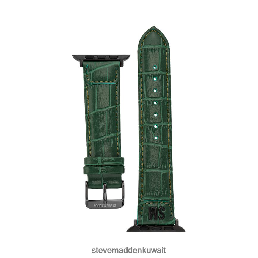Steve Madden للجنسين سوار ساعة ابل مقاس 38-40 ملم أخضر ملحق 6JPNNF851