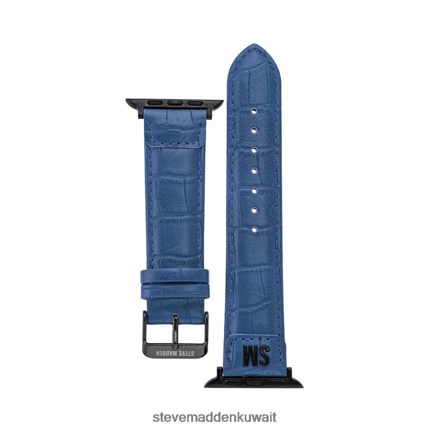 Steve Madden للجنسين سوار ساعة ابل مقاس 38-40 ملم أزرق ملحق 6JPNNF853