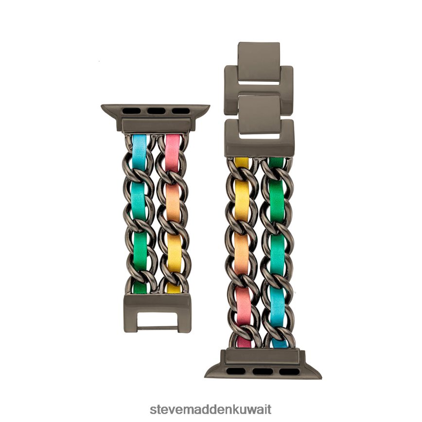 Steve Madden للجنسين سوار ساعة أبل المرتبط بساعة أبل 38-40 ملم متعدد ملحق 6JPNNF856