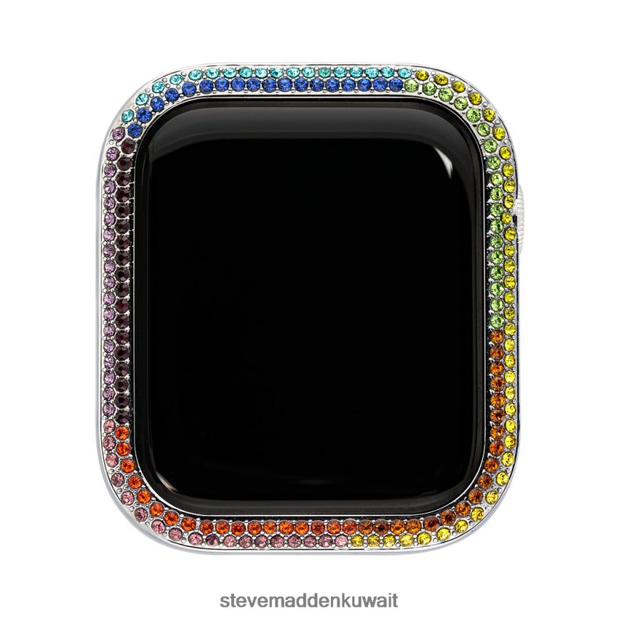 Steve Madden للجنسين ممتص الصدمات لساعة أبل 42-44 ملم متعددة الفضة ملحق 6JPNNF843