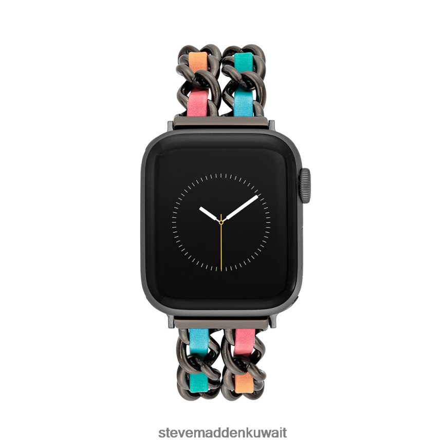 Steve Madden للجنسين سوار ساعة أبل المرتبط بساعة أبل 42-44 ملم متعدد ملحق 6JPNNF855