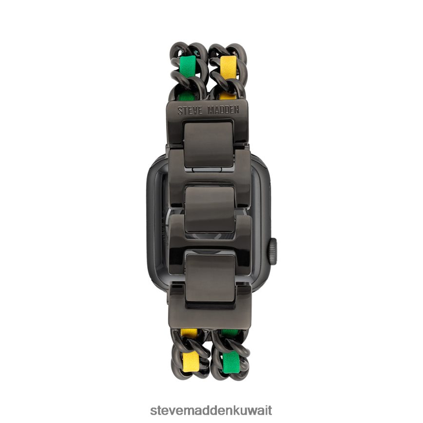 Steve Madden للجنسين سوار ساعة أبل المرتبط بساعة أبل 42-44 ملم متعدد ملحق 6JPNNF855