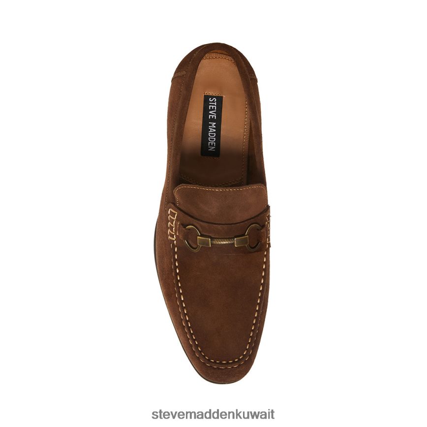 Steve Madden رجال جاديس جلد الغزال التبغ أحذية 6JPNNF1014