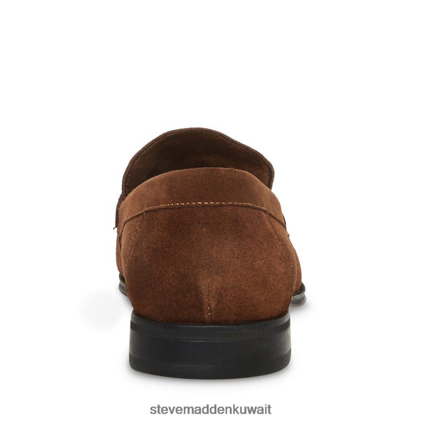 Steve Madden رجال جاديس جلد الغزال التبغ أحذية 6JPNNF1014