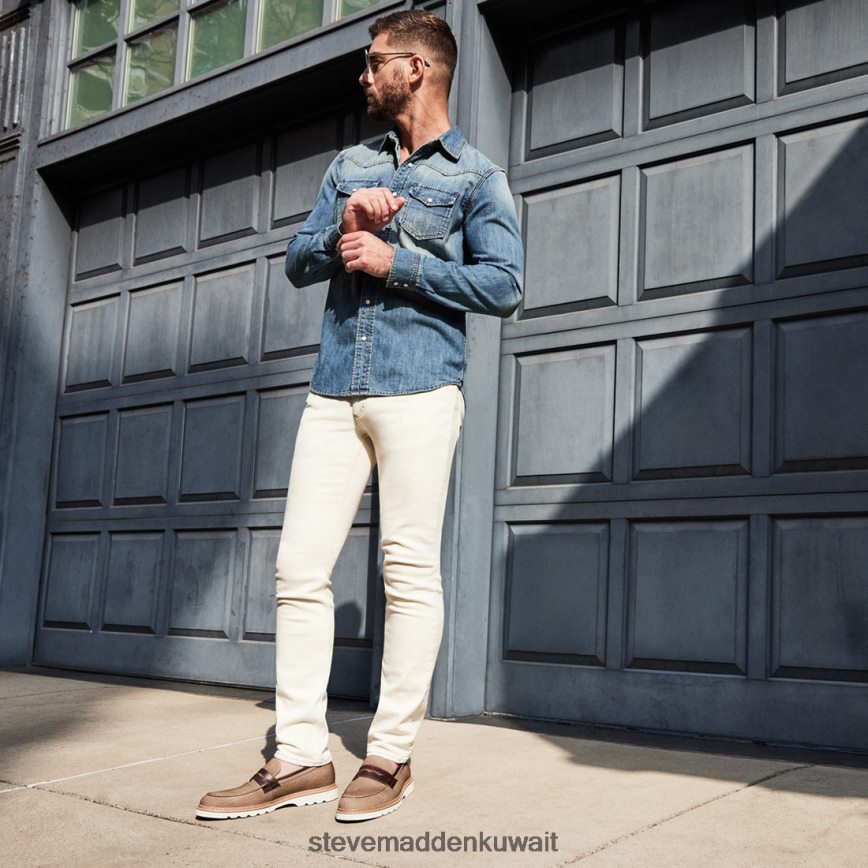 Steve Madden رجال ايوالد ريك الكاكي القوات المسلحة البوروندية أحذية 6JPNNF1016