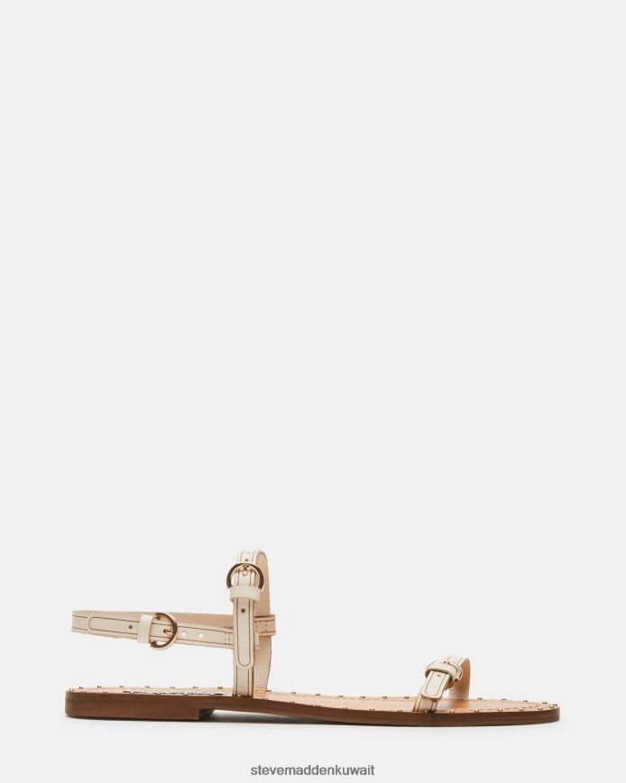 Steve Madden نحيف راكيل جلد العاج أحذية 6JPNNF102