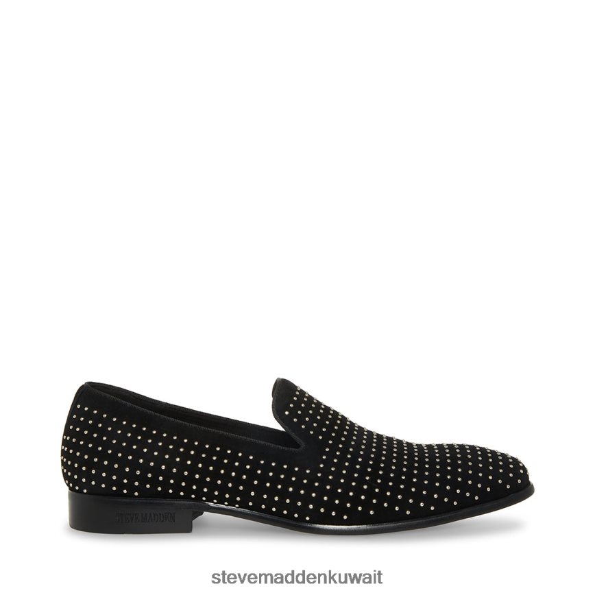 Steve Madden رجال بيلوود أسود أحذية 6JPNNF1021