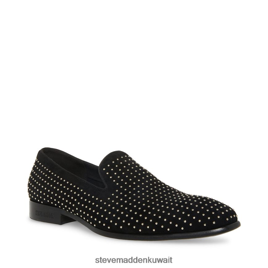 Steve Madden رجال بيلوود أسود أحذية 6JPNNF1021
