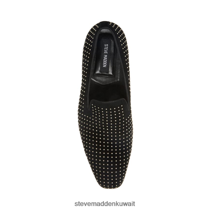 Steve Madden رجال بيلوود أسود أحذية 6JPNNF1021