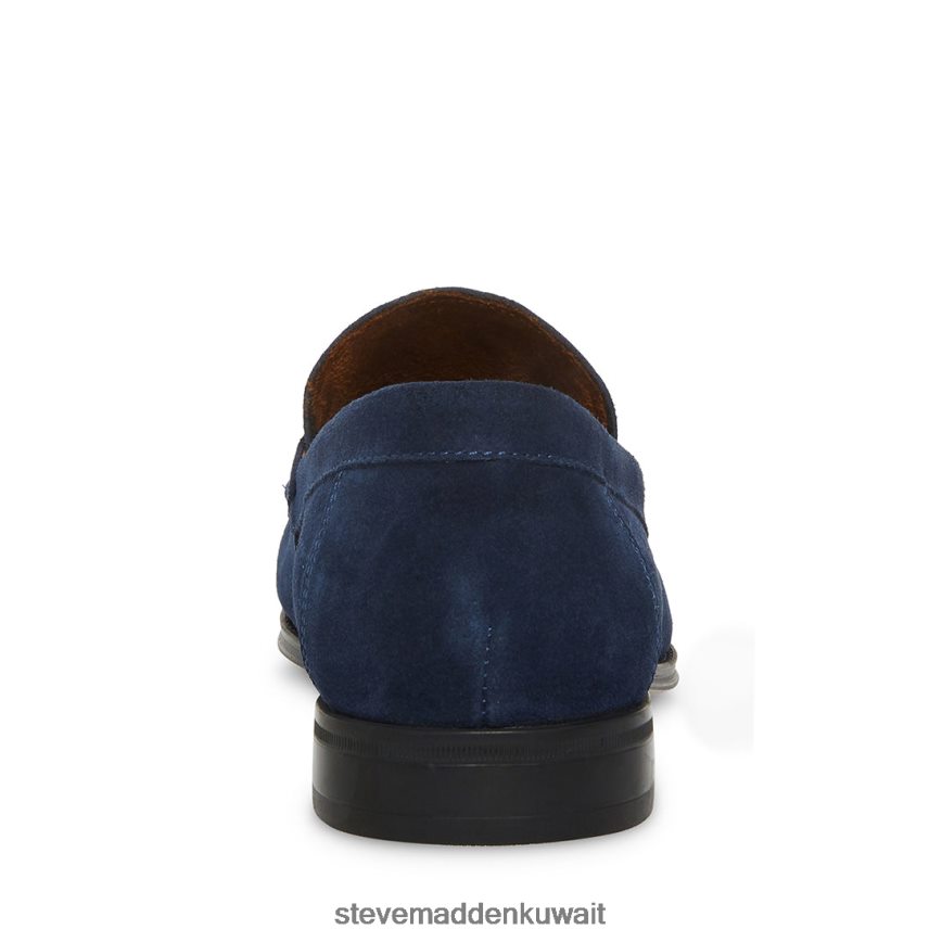 Steve Madden رجال جولي جلد الغزال البحرية أحذية 6JPNNF1027