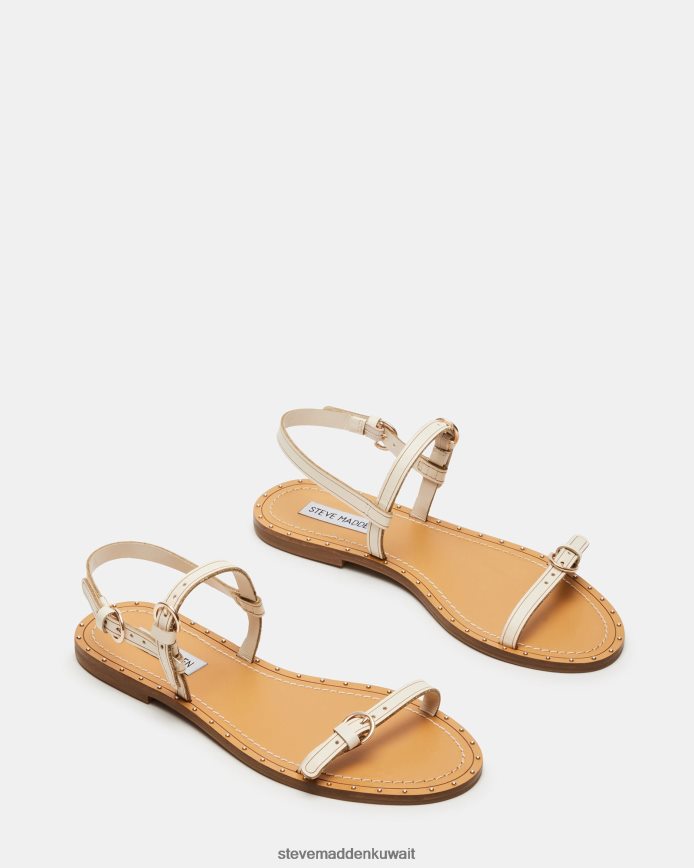 Steve Madden نحيف راكيل جلد العاج أحذية 6JPNNF102