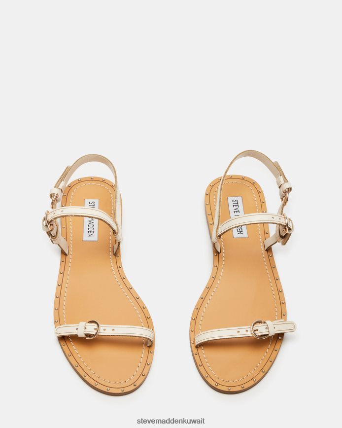 Steve Madden نحيف راكيل جلد العاج أحذية 6JPNNF102