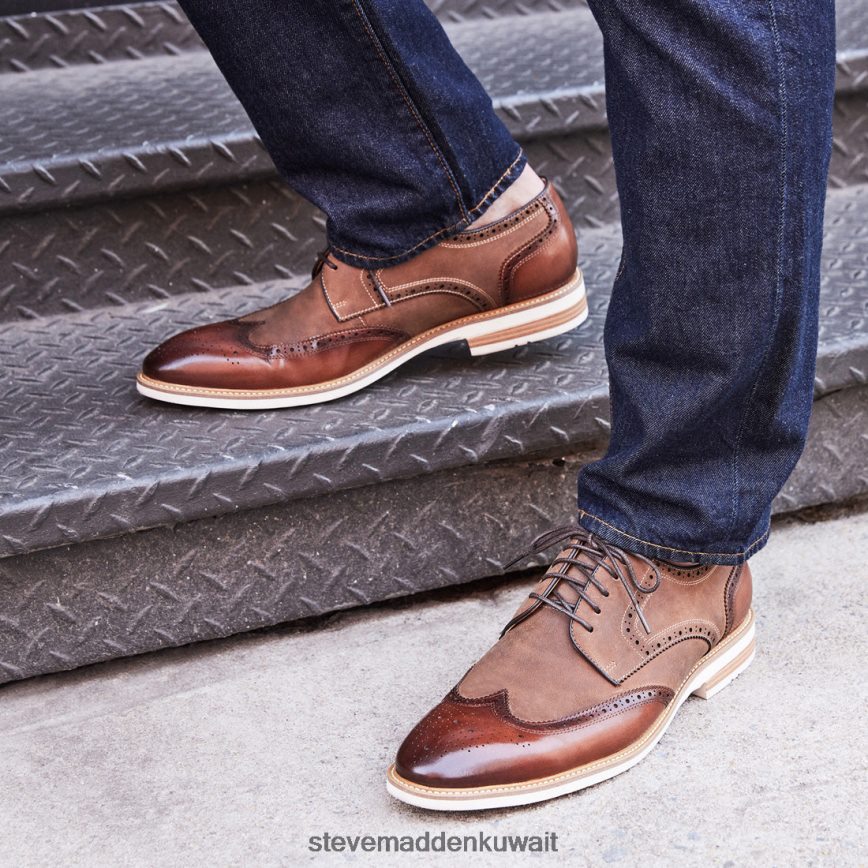 Steve Madden رجال كادين تان الجلود أحذية 6JPNNF1035