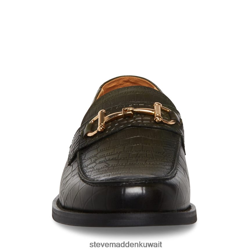 Steve Madden رجال والاس تمساح أخضر أحذية 6JPNNF1043