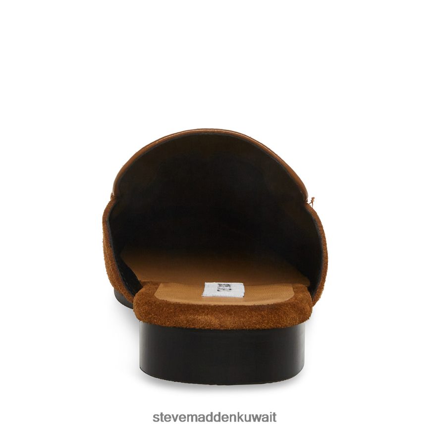 Steve Madden رجال ماتيو من جلد الغزال كونياك أحذية 6JPNNF1059