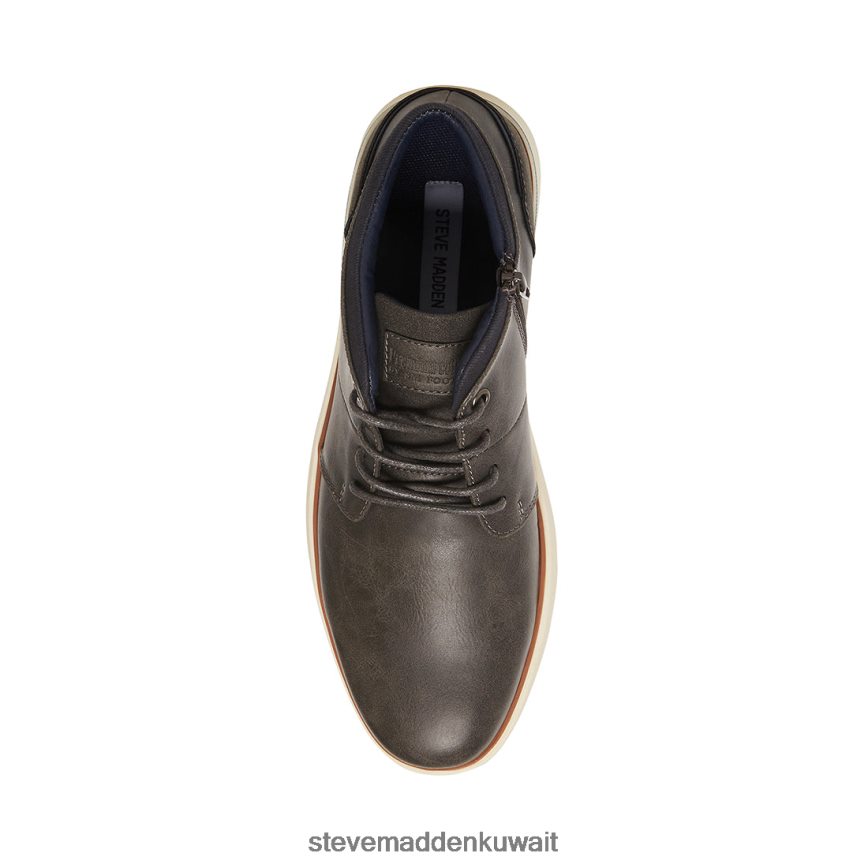 Steve Madden رجال كولير الرمادي الداكن أحذية 6JPNNF1075