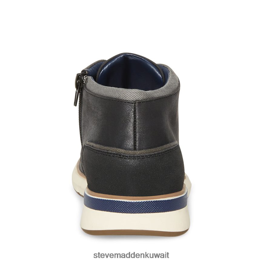 Steve Madden رجال كولير أسود أحذية 6JPNNF1079