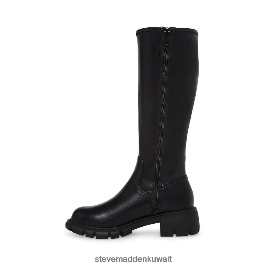 Steve Madden أطفال جابردن أسود أحذية 6JPNNF1128