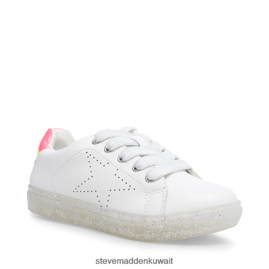 Steve Madden أطفال جريزا أبيض أحذية 6JPNNF1151