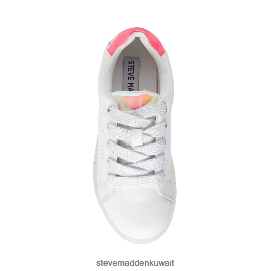 Steve Madden أطفال جريزا أبيض أحذية 6JPNNF1151