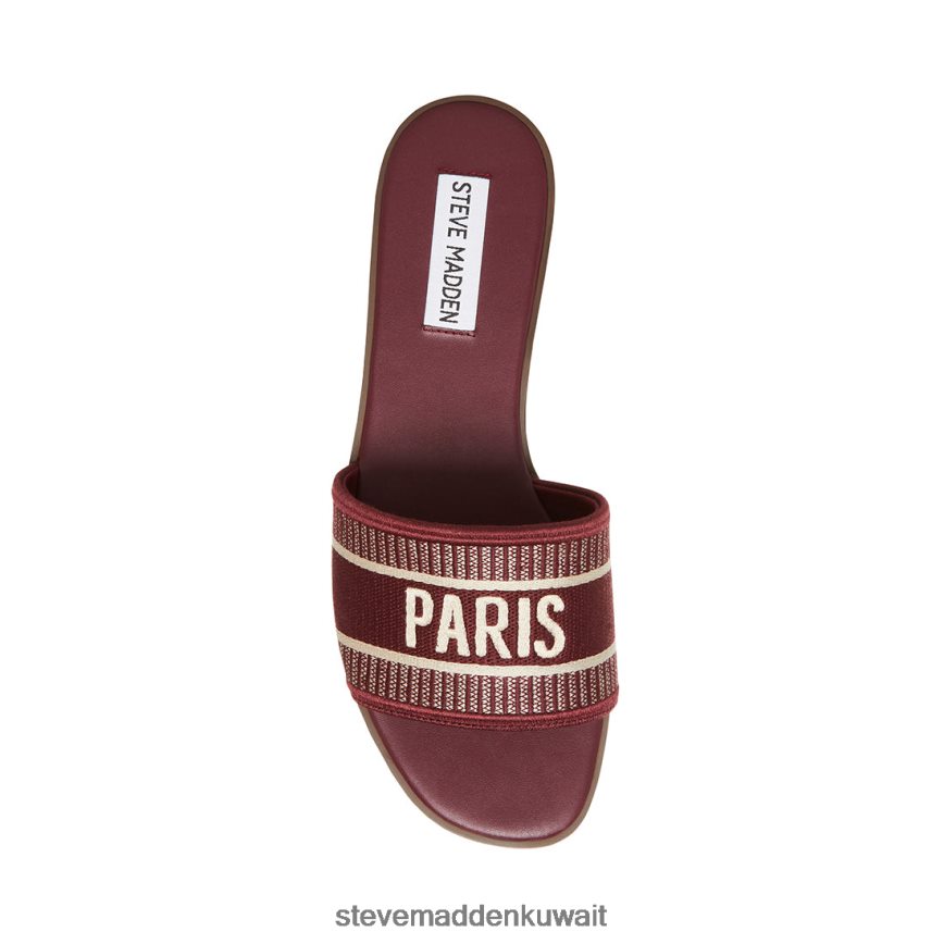 Steve Madden نحيف نوكس بورجوندي متعدد أحذية 6JPNNF116