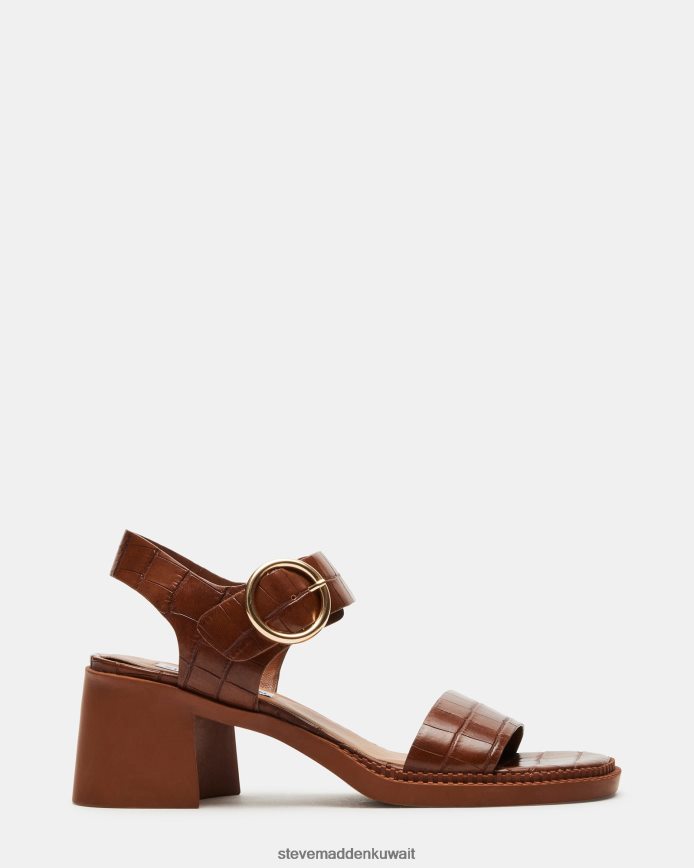 Steve Madden نحيف فيانا تمساح بني أحذية 6JPNNF117