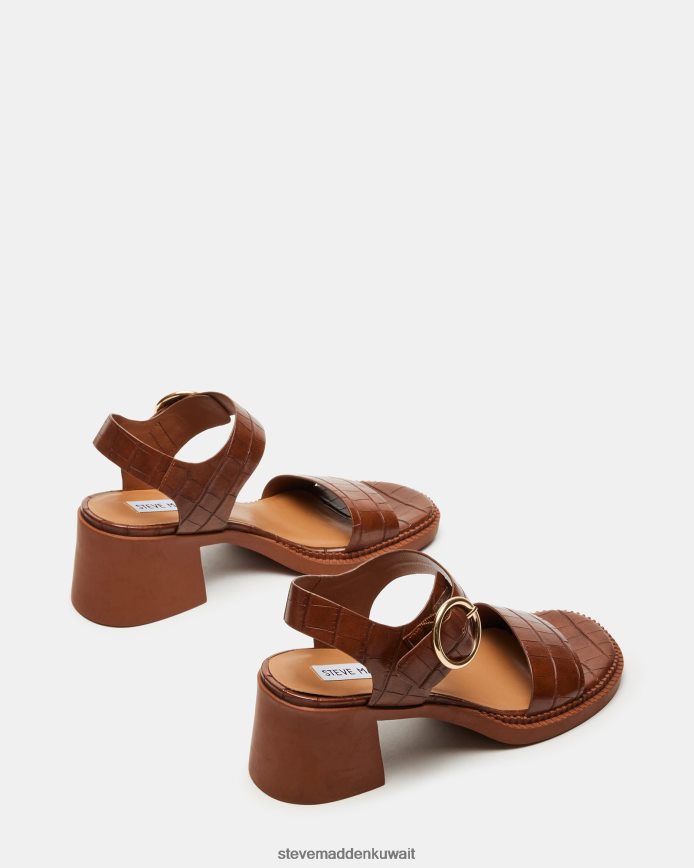 Steve Madden نحيف فيانا تمساح بني أحذية 6JPNNF117