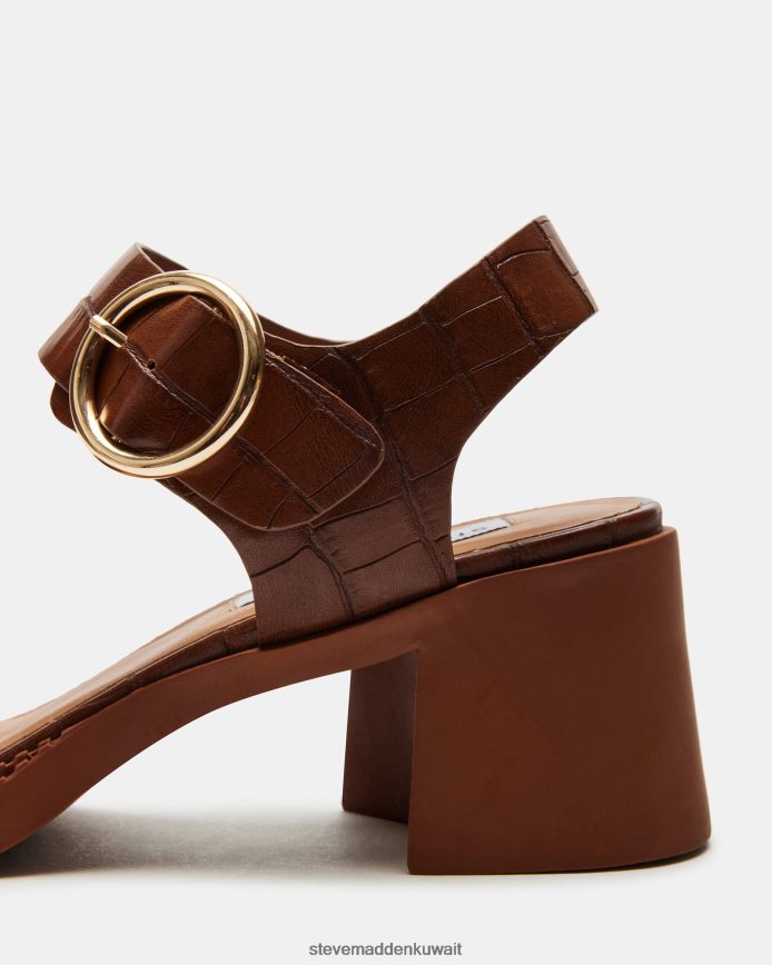 Steve Madden نحيف فيانا تمساح بني أحذية 6JPNNF117