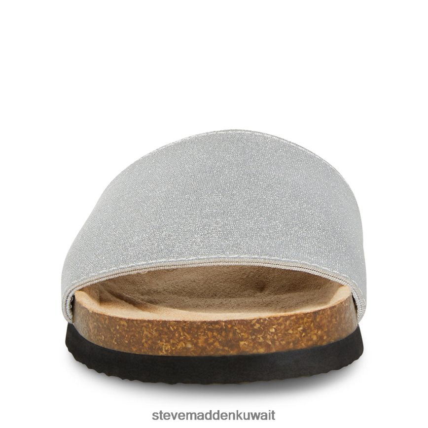 Steve Madden نحيف جاذبية فضة أحذية 6JPNNF119
