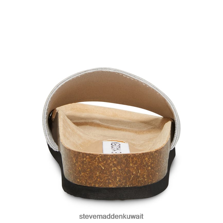 Steve Madden نحيف جاذبية فضة أحذية 6JPNNF119
