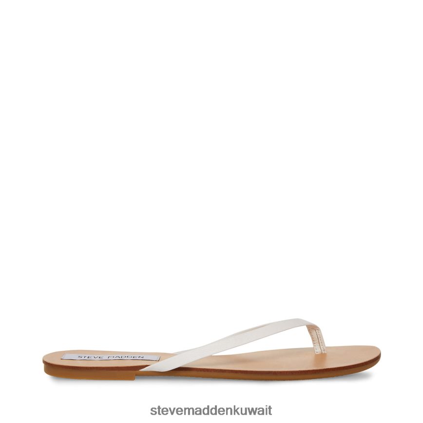 Steve Madden نحيف صورة جلد أبيض أحذية 6JPNNF171