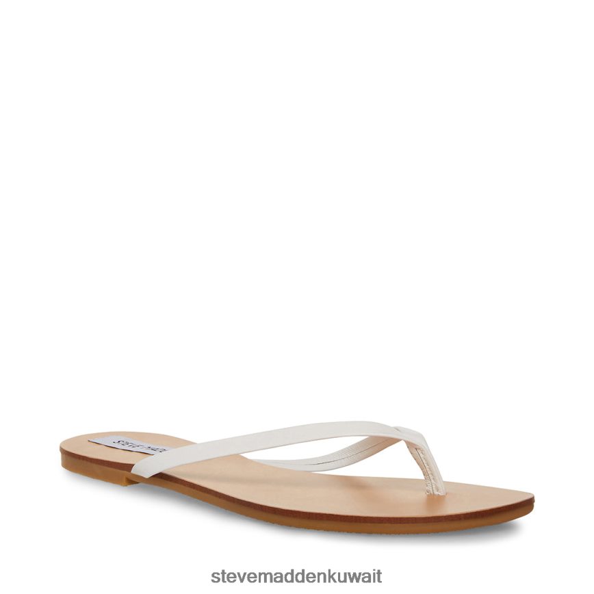 Steve Madden نحيف صورة جلد أبيض أحذية 6JPNNF171