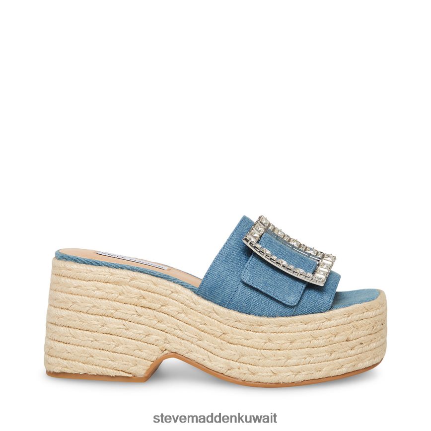 Steve Madden نحيف سولانا قماش الدنيم أحذية 6JPNNF173