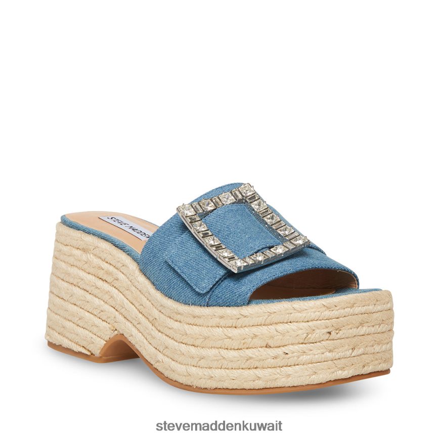Steve Madden نحيف سولانا قماش الدنيم أحذية 6JPNNF173