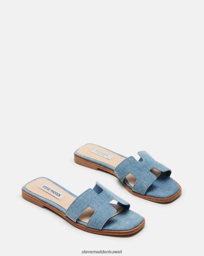 Steve Madden نحيف هادين قماش الدنيم أحذية 6JPNNF179