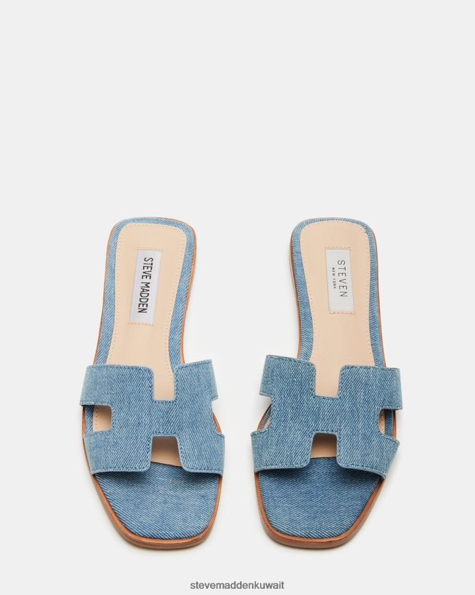 Steve Madden نحيف هادين قماش الدنيم أحذية 6JPNNF179