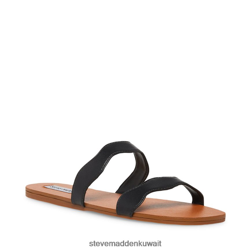 Steve Madden نحيف زيغي أسود أحذية 6JPNNF205