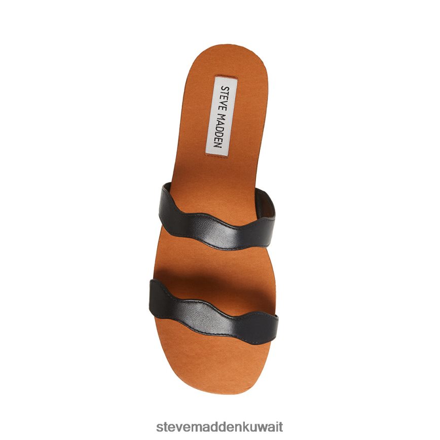 Steve Madden نحيف زيغي أسود أحذية 6JPNNF205