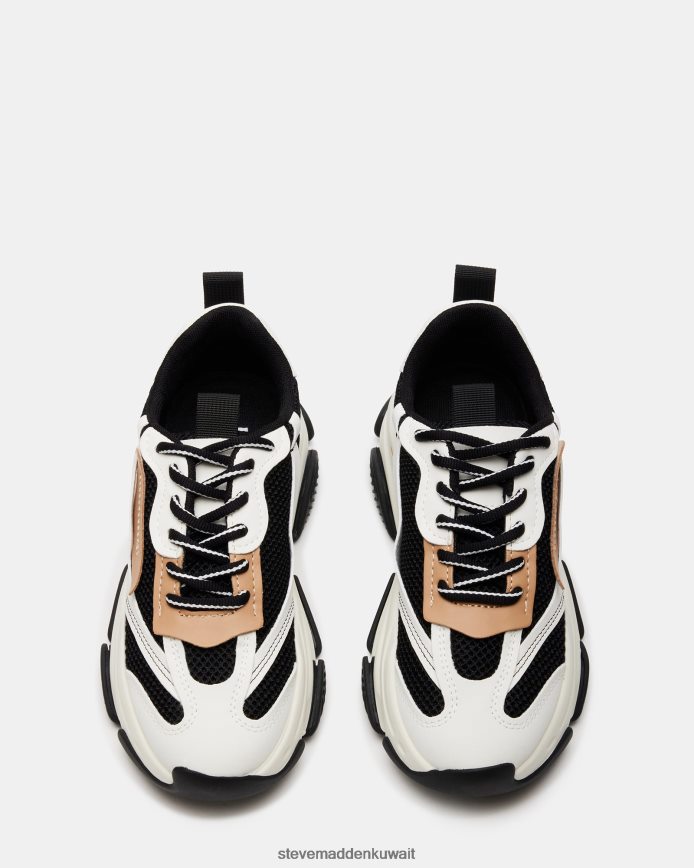 Steve Madden نحيف تملُّك تان أسود أحذية 6JPNNF231