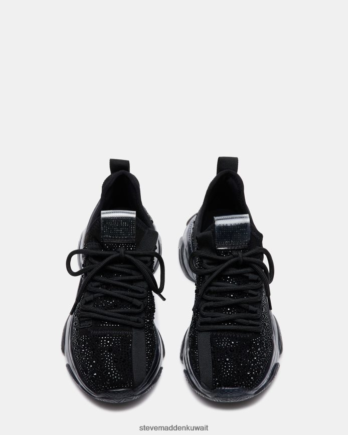 Steve Madden نحيف ماكسيما-ر أسود أحذية 6JPNNF235