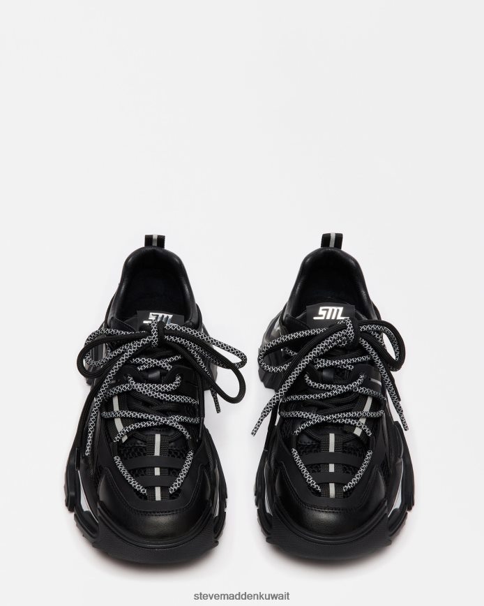 Steve Madden نحيف قوة أسود أحذية 6JPNNF250