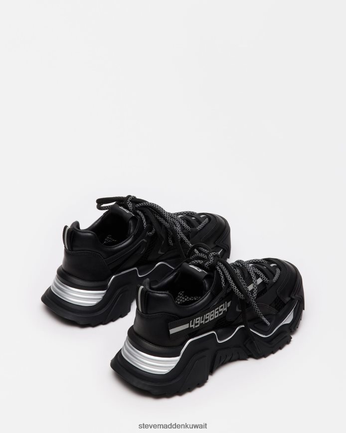 Steve Madden نحيف قوة أسود أحذية 6JPNNF250