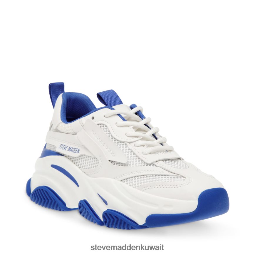 Steve Madden نحيف حيازة ه أزرق أبيض أحذية 6JPNNF253