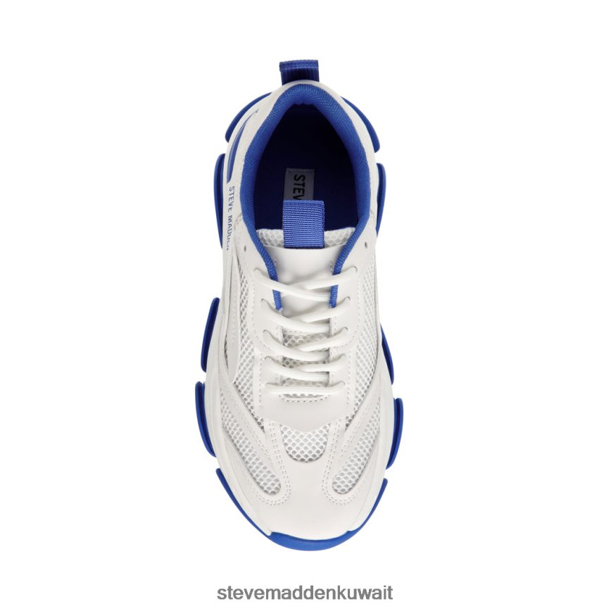 Steve Madden نحيف حيازة ه أزرق أبيض أحذية 6JPNNF253
