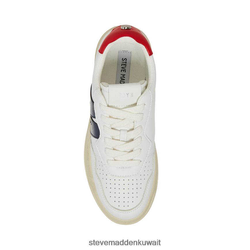 Steve Madden نحيف موسيقى الجاز البحرية البيضاء أحذية 6JPNNF265