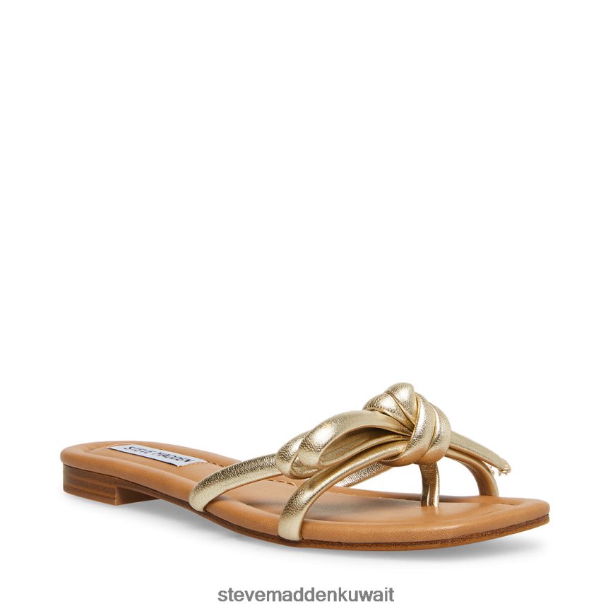 Steve Madden نحيف مورا ذهب أحذية 6JPNNF26