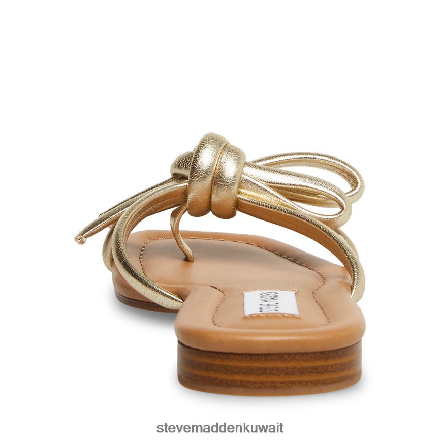 Steve Madden نحيف مورا ذهب أحذية 6JPNNF26