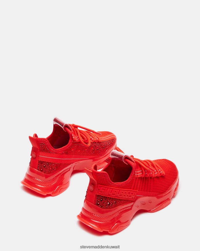 Steve Madden نحيف ماكسيما الفلفل الحار أحمر أحذية 6JPNNF271