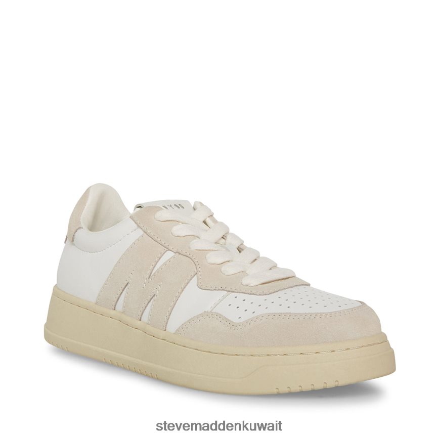 Steve Madden نحيف موسيقى الجاز أبيض رمادي أحذية 6JPNNF283