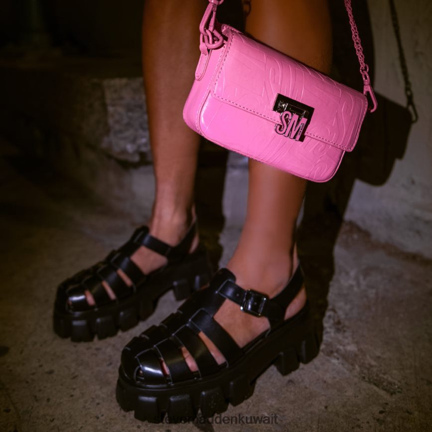Steve Madden نحيف صدى صوت أسود أحذية 6JPNNF28